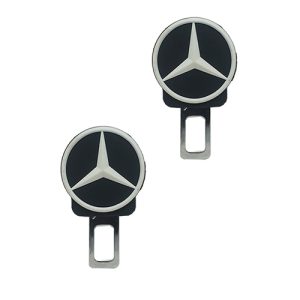 مشبك   على كارت سكاته حزام امان للسيارة سدادة انذار من قطعتين مرسيدس