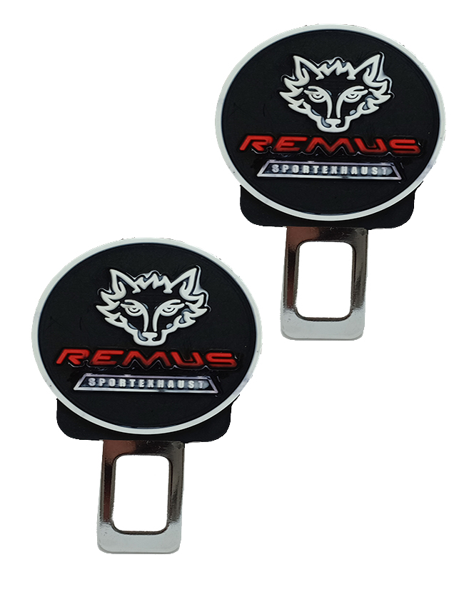 مشبك   على كارت سكاته حزام امان للسيارة سدادة انذار من قطعتين