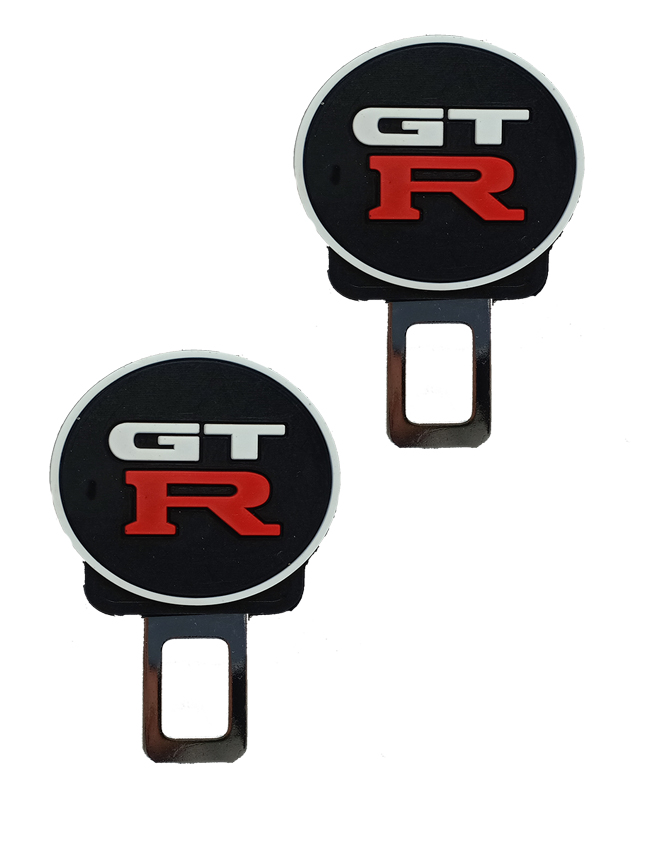 مشبك   على كارت سكاته حزام امان للسيارة سدادة انذار من قطعتين