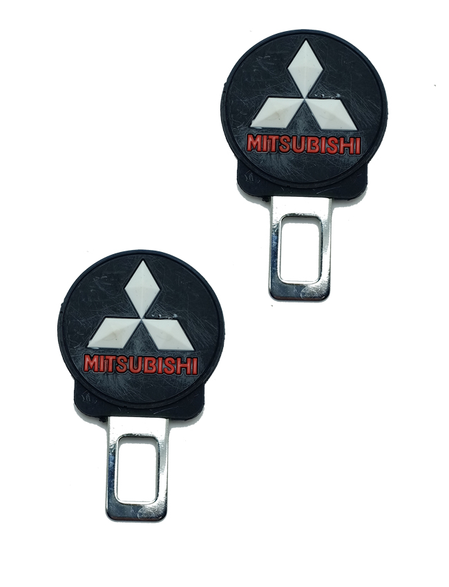 مشبك   على كارت سكاته حزام امان للسيارة سدادة انذار من قطعتين  ميتسوبيشي