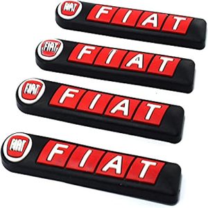 طقم صدادة باب سيارة سيليكون مرن لصق للوقاية وحماية باب السيارة من الخدوش اثناء فتح الباب - 4 قطع  - فيات Fiat