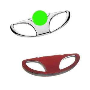 علامة ملصق شعار سيارة ثلاثى الابعاد لصق ( علامة متوافقة مع دايو ، مقاس 10 * 3.5 سم ، كود : 1923)