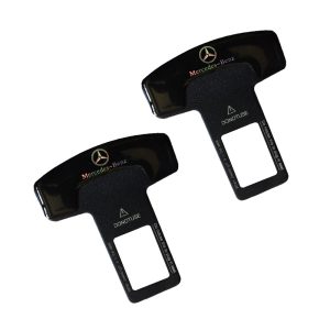 مشبك معدنى سكاته حزام امان للسيارة سدادة انذار من قطعتين مرسيدس