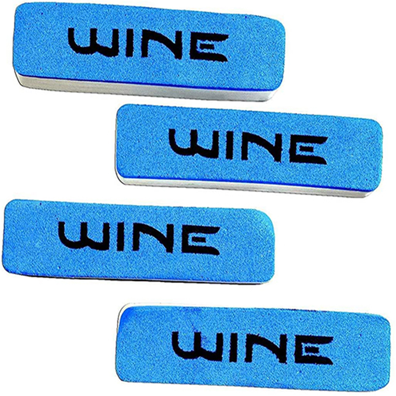 طقم صدادة باب سيارة مرن لصق للوقاية وحماية باب السيارة من الخدوش اثناء فتح الباب - 4 قطع  - wine (نسخة)