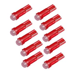 طقم لمبة ليد سفايا  لمبات سافايا للسيارة - 10 قطع - من كابر - اضاءة لون احمر