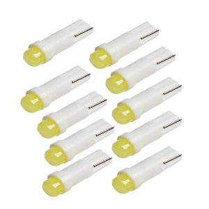 طقم لمبة ليد سفايا  لمبات سافايا للسيارة - 10 قطع - من كابر - اضاءة لون ابيض