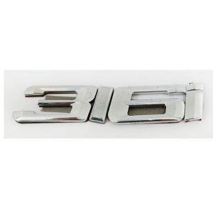 ملصق سيارة خلفى ثلاثى الابعاد - 316- طول 13 سم عرض 2.5 سم