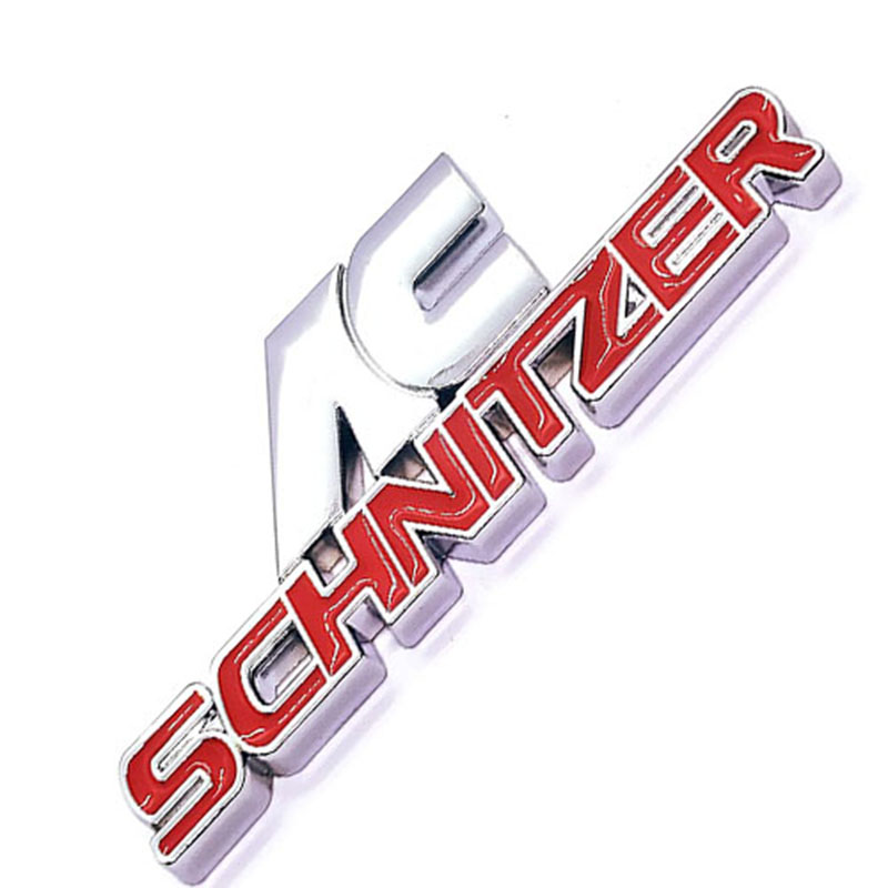 ملصق سيارة معدني بشعار AC SCHNITZER