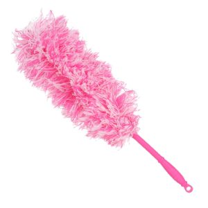 فرشاة ريش بيد بلاستك  لتنظيف السيارة - متعددة الالوان - روز