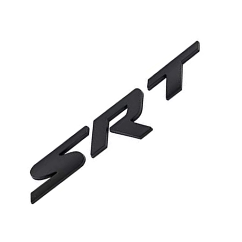 ملصق شعار ثلاثي الابعاد لتزيين السيارة من سولد اوت™، مصنوع من الكروم المعدني، مناسب لتزيين صندوق السيارة الخلفي (اسود)