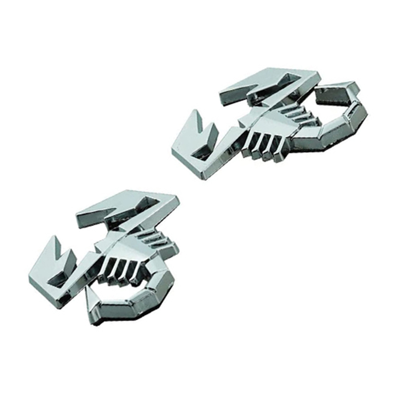 قطعة شارات شعار العقرب شارة سيارة 3D ملصق معدني ذاتية اللصق للشاحنة، السيارة، الأبواب فضى