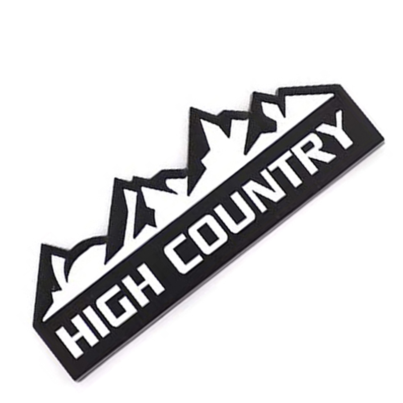 ملصق سيارة معدن 3D ثلاثى الابعاد متوافق مع High Country