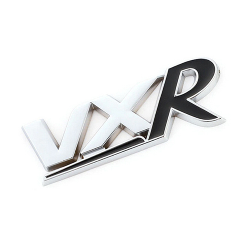 ملصق سيارة معدن 3D ثلاثى الابعاد متوافق مع شعار سيارة VXR