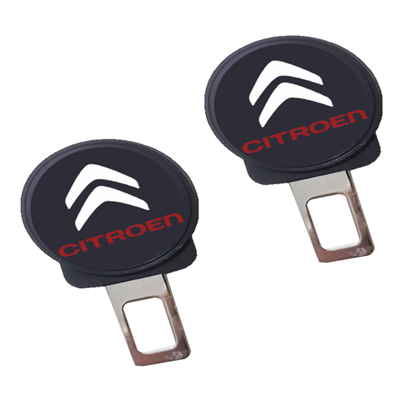 مشبك   على كارت سكاته حزام امان للسيارة سدادة انذار من قطعتين ستروين