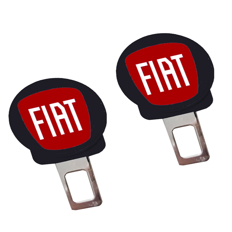 مشبك   على كارت سكاته حزام امان للسيارة سدادة انذار من قطعتين فيات