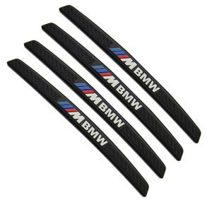 طقم صدادة باب سيارة سيليكون مرن لصق للوقاية وحماية باب السيارة من الخدوش اثناء فتح الباب - 4 قطع  -  بى ام دبليو BMW