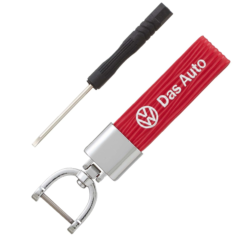 سلسلة مفاتيح ميدالية سيارة - متوافقة مع -فولكس