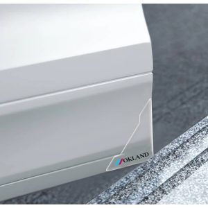 طقم صدادة زاوية باب سيارة سيليكون لاصق لحماية باب السيارة من الخبطات والتجريح - مناسب لسيارات متوافقة مع اوكلاند - عدد 2 قطعة ( زاوية لاصق )