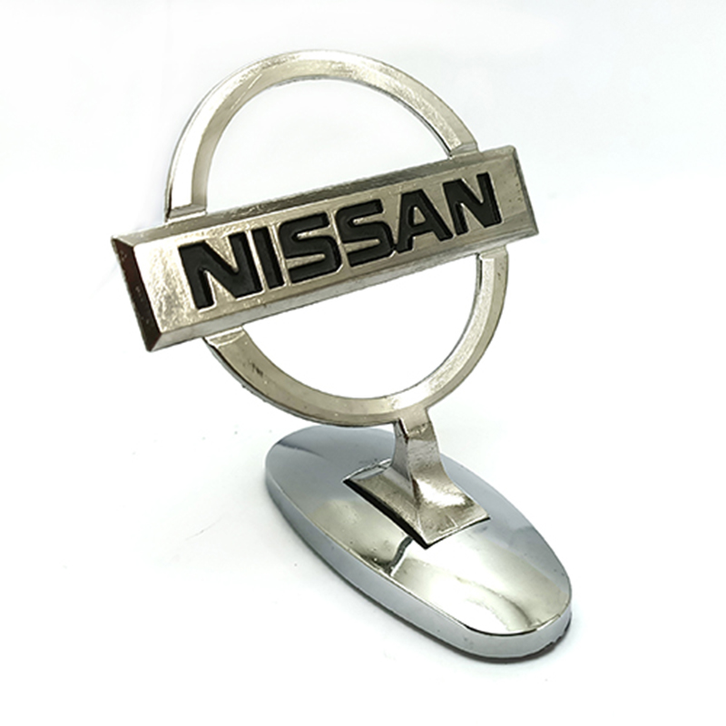 علامة كبود شعار سيارة معدن بقاعدة لصق دبل فيس متوافقة مع نيسان