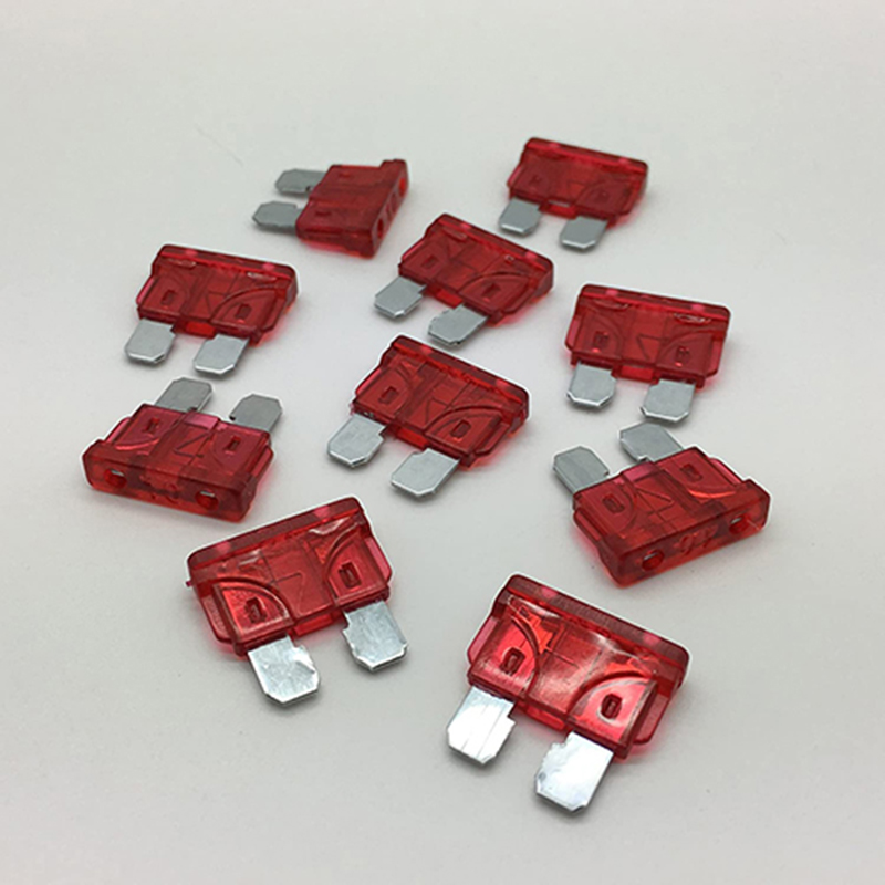 فيوز شفرة سيارة قياسية 10 امبير ايه تي او 10 امبير - عبوة من 10 قطع