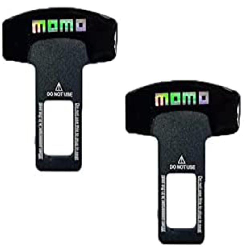 مشبك معدنى سكاته حزام امان للسيارة سدادة انذار من قطعتين