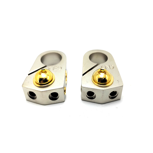 قطاش ومشبط بطارية سيارة نحاس تقيل جودة عالية جدا - من قطعتين - كود 5061