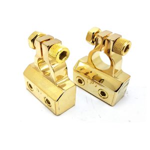 قطاش ومشبط بطارية سيارة نحاس تقيل جودة عالية جدا - من قطعتين - كود 5062