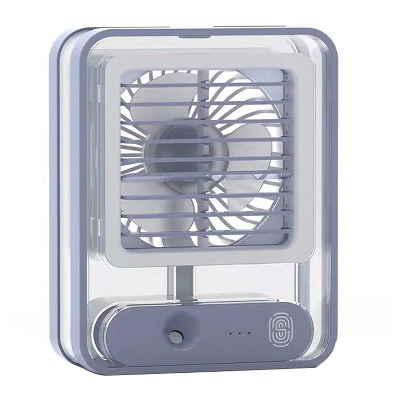 مروحه صغيرة مع بخاخ رذاذ ، ضوء ليد ليلي وناسة ، تعمل باللمس 3 مستويات للسرعة ، قابلة للشحن يو اس بى ، مروحه تبريد هادئة ومحمولة للمكتب والترابيزة والتخييم - لون ابيض 2 مروحه صغيرة مع بخاخ رذاذ ، ضوء ليد ليلي وناسة ، تعمل باللمس 3 مستويات للسرعة ، قابلة للشحن يو اس بى ، مروحه تبريد هادئة ومحمولة للمكتب والترابيزة والتخييم - لون ابيض - الصورة 2