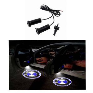 جهاز عرض بروجكتور حفر ليد عرض لوجو وشعار السيارة يعمل على 12فولت  - 2 قطعة - متوافق مع بى ام دبليو