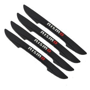 طقم صدادة باب سيارة سيليكون مرن لصق للوقاية وحماية باب السيارة من الخدوش اثناء فتح الباب - 4 قطع  - نيزمو Nesmo