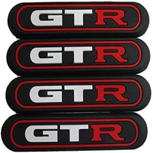 طقم صدادة باب سيارة سيليكون مرن لصق للوقاية وحماية باب السيارة من الخدوش اثناء فتح الباب - 4 قطع  -جى تى ار GTR