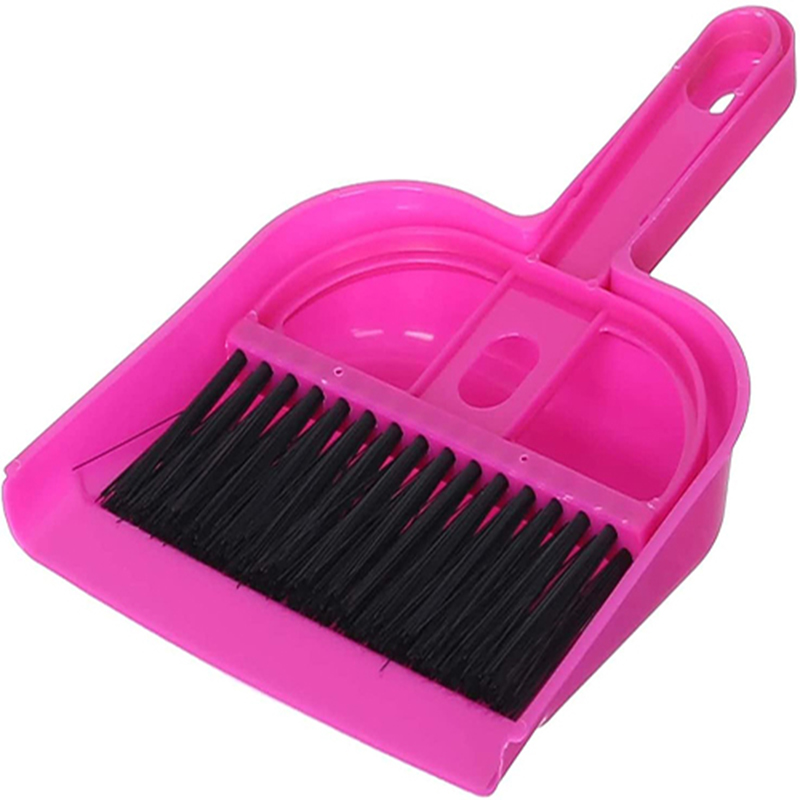 طقم ادوات تنظيف للسيارة، قطعتين - بينك