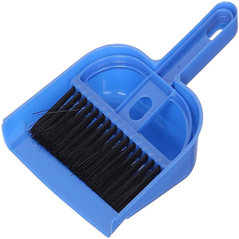 طقم ادوات تنظيف للسيارة، قطعتين - ازرق