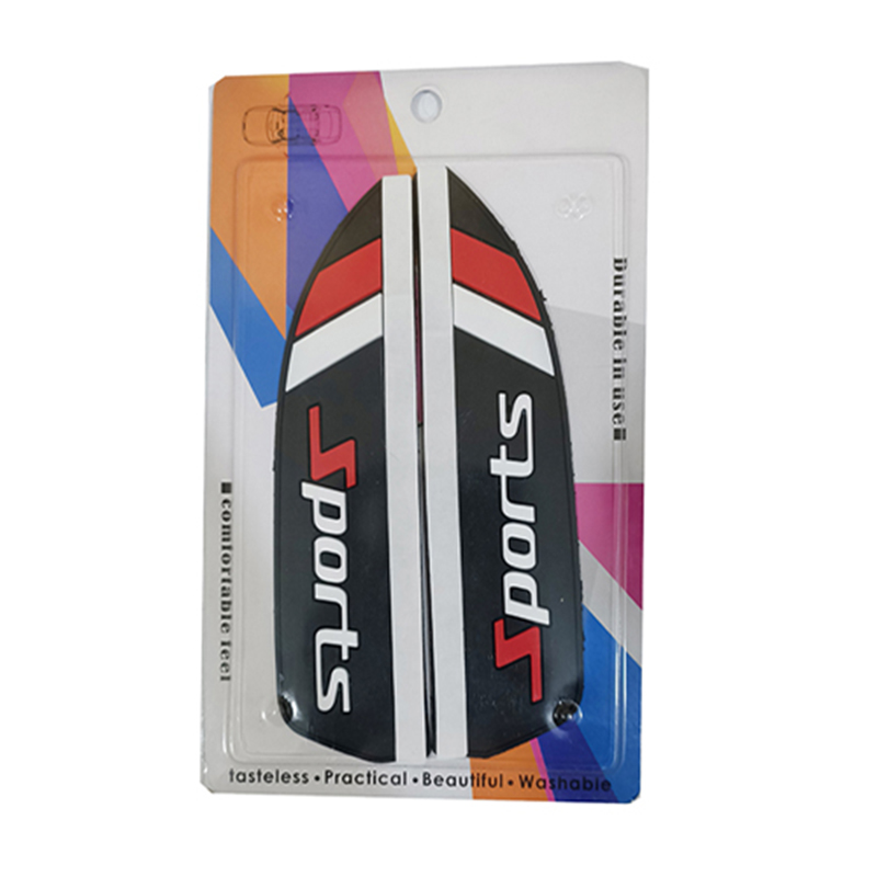 كاب وغطاء مرايا سيارة سيليكون مرن قابل للصق بدبل فيس للوقاية والحماية من المطر والاتربة - 2 قطعة - متوافق Sports