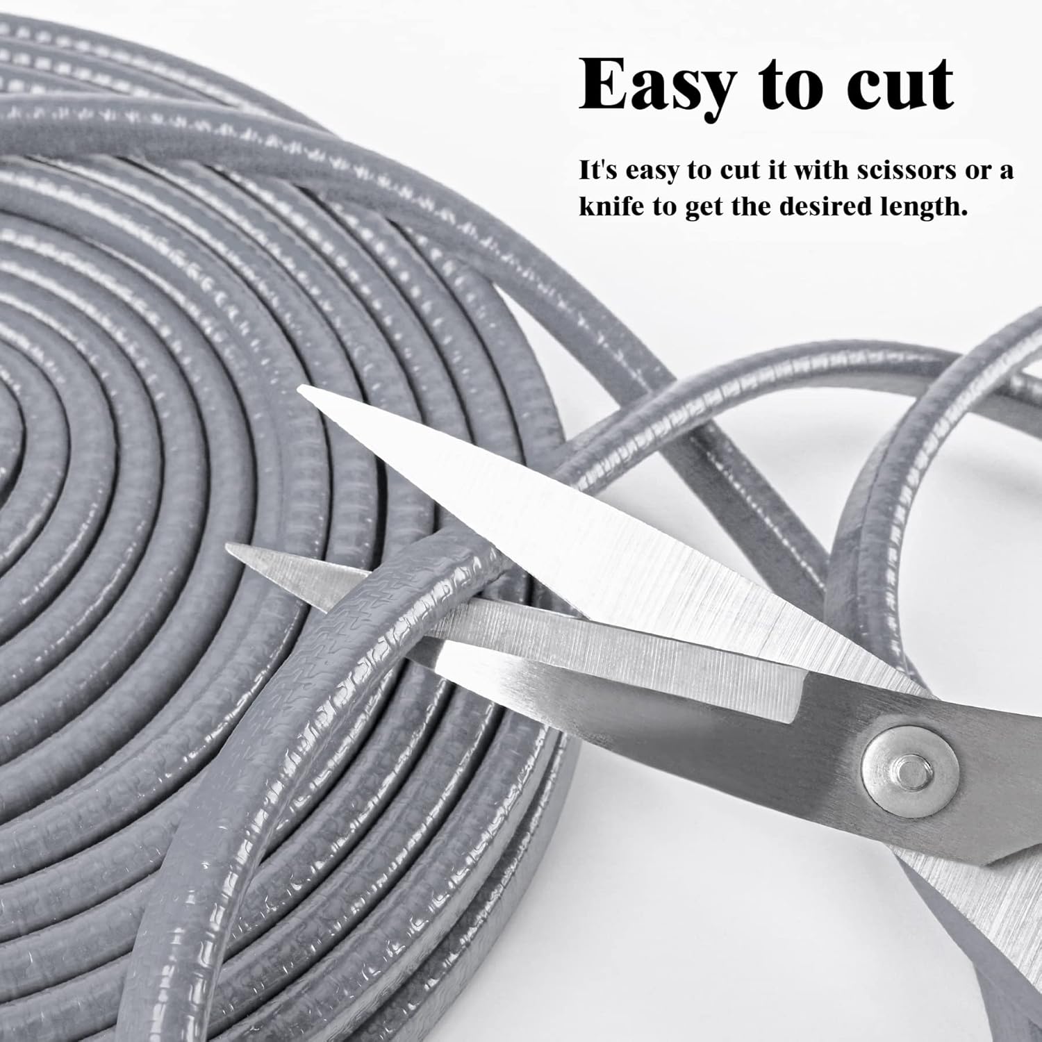 واقيات حافة باب السيارة بطول 32 مترًا - حافة مطاطية مرنة لحماية حواف السيارات والقوارب والسيارات ومعدات الزجاج المعدني، أشرطة ختم واقية متينة وقابلة للإزالة سوداء 7 واقيات حافة باب السيارة بطول 32 مترًا - حافة مطاطية مرنة لحماية حواف السيارات والقوارب والسيارات ومعدات الزجاج المعدني، أشرطة ختم واقية متينة وقابلة للإزالة سوداء - الصورة 7