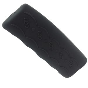 جراب لمقبض الفرامل الالكترونية من السيليكون الناعم مضاد للانزلاق للسيارة مناسب لركن اليد والفرامل الالكترونية (اسود)