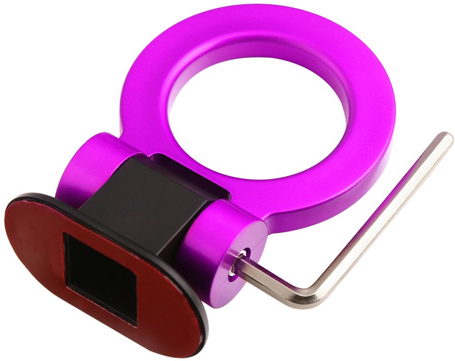 هوك زينة للسيارة مناسب لجميع السيارات _ امامي _ لون بينك