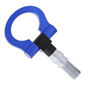 هوك سحب للسيارة مناسب لجميع السيارات _ امامي _ شكل دائري لون ازرق