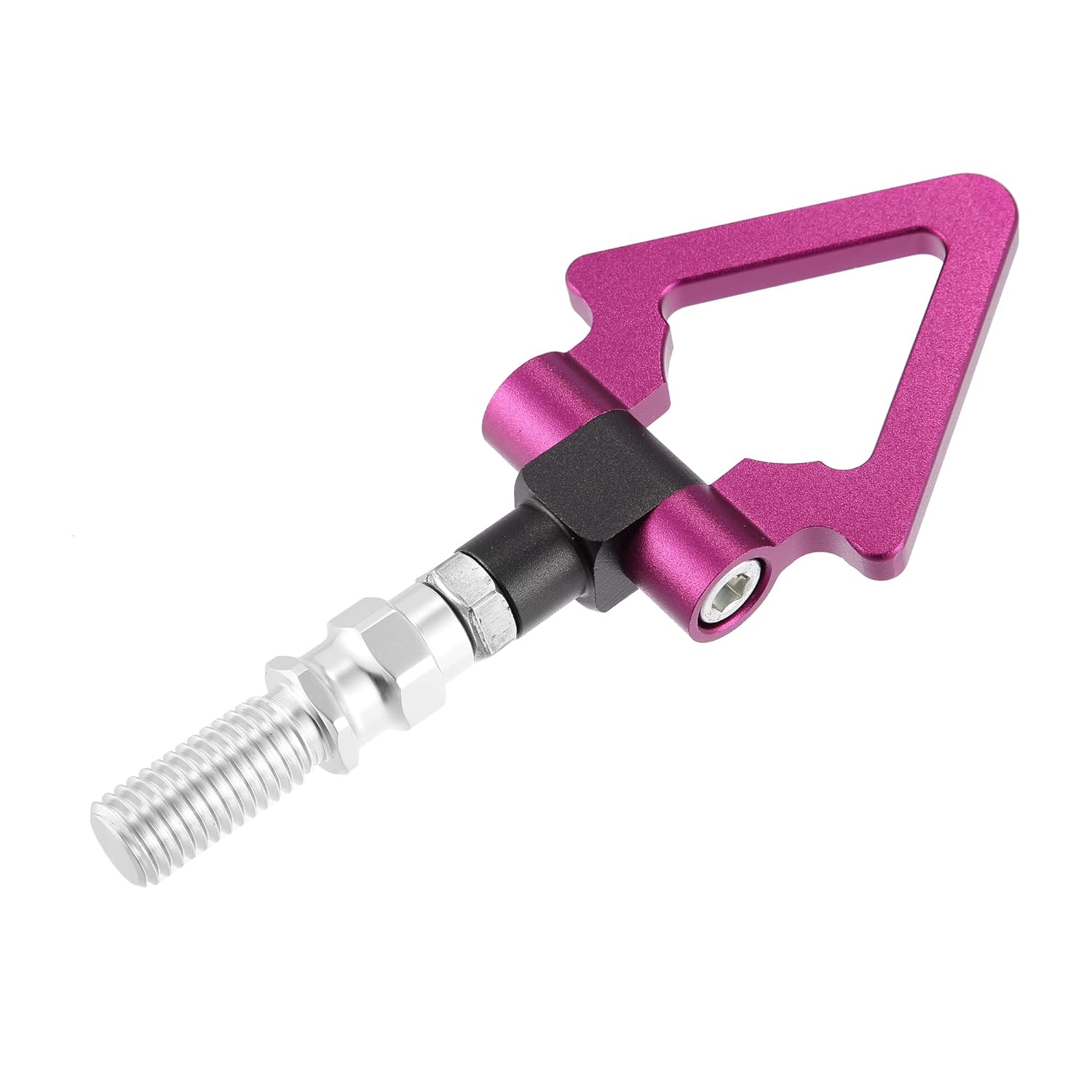 هوك سحب سيارة مناسب لجميع السيارات _ امامي _ شكل مثلث لون بينك