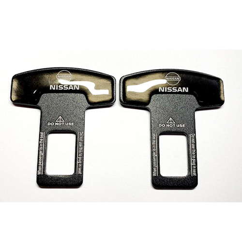 سكاتة مشبك حزام مقعد السيارة سدادة حزام الأمان كاتم الصوت فتاحة زجاجات تناسب نيسان