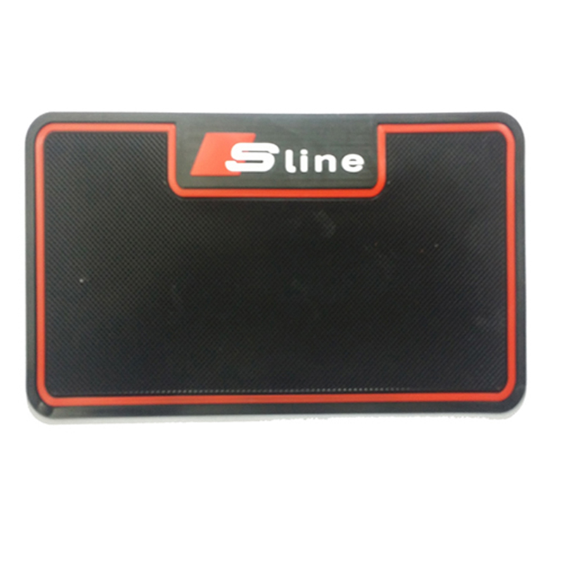 بادة تابلوه سيارة سيليكون صغيرة _ اسود فى احمر S Line