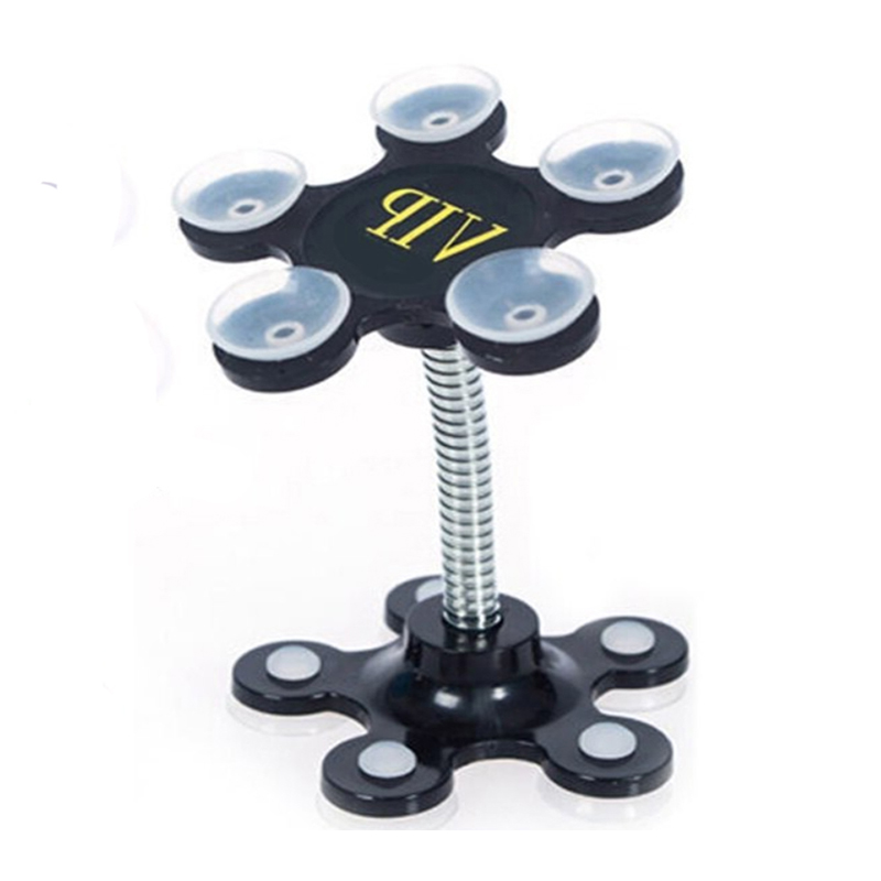 فوني حامل موبايل ماجيك ماكر، حامل موبايل متعدد الاغراض قابل للدوران 360 درجة، حامل موبايل بذراع طويل للسيارة متعدد الوظائف، حامل موبايل بكوب شفط مزدوج الجوانب، متوافق مع حامل الهاتف المغناطيسي العالمي