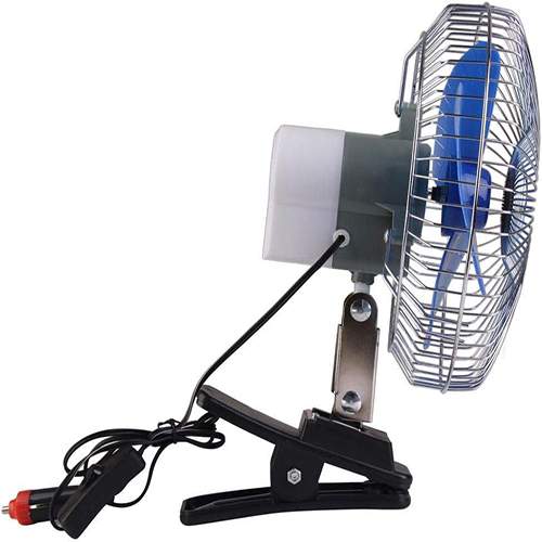 مروحة سيارة محمولة بمشبك مقاس 8 انش، تبريد وتابلوه السيارة مع قابس ولاعة سجائر بجهد 12 فولت، عدد المنافذ: 3، أزرق، من ذا لورد اوف تولز، 100 واط 6 مروحة سيارة محمولة بمشبك مقاس 8 انش، تبريد وتابلوه السيارة مع قابس ولاعة سجائر بجهد 12 فولت، عدد المنافذ: 3، أزرق، من ذا لورد اوف تولز، 100 واط - الصورة 6