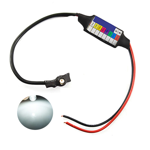 حساس فلاش ليد - مناسب للسيارات والدراجات والمتوسيكلات يعمل على 12 فولت متعدد الاستخدامات لون ابيض بطئ 5 حساس فلاش ليد - مناسب للسيارات والدراجات والمتوسيكلات يعمل على 12 فولت متعدد الاستخدامات لون ابيض بطئ - الصورة 5