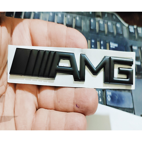 ملصق ستيكر شعار السيارة ثلاثي الابعاد ، ملصق شارة لتزيين السيارة متوافق مع AMG مرسيدس الملصق قطعة واحدة حروف مشبكة مقاس 15.8 سم فى 1.8 سم لون اسود 2 ملصق ستيكر شعار السيارة ثلاثي الابعاد ، ملصق شارة لتزيين السيارة متوافق مع AMG مرسيدس الملصق قطعة واحدة حروف مشبكة مقاس 15.8 سم فى 1.8 سم لون اسود - الصورة 2