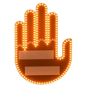 مصباح إيماءات اشارات يدوي ليد، مصباح إيماءات للسيارة مع جهاز تحكم عن بعد، ضوء إيماءات للسيارة، ضوء اكسسوارات سيارة رائعة مضحكة ومرحة