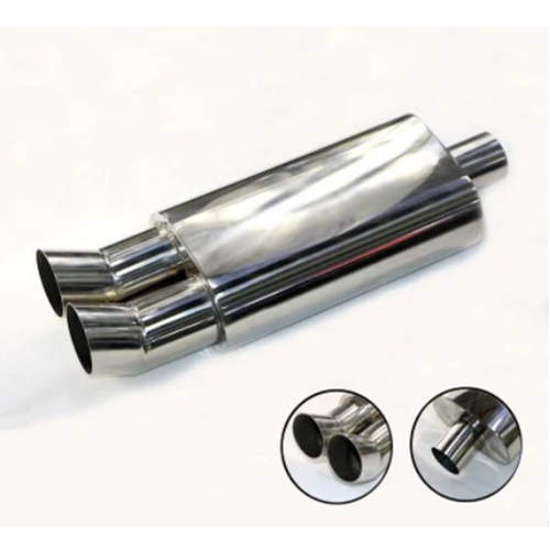 علبة ذيل شكمان ديفيل ستانلس قوي نيكل لامع تصلح لجميع انواع السيارات ، طول 57 فى 19 سم ، كود 1318 4 علبة ذيل شكمان ديفيل ستانلس قوي نيكل لامع تصلح لجميع انواع السيارات ، طول 57 فى 19 سم ، كود 1318 - الصورة 4