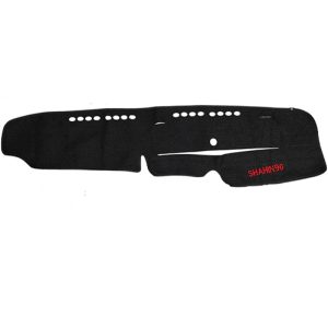 بادة وفرش تابلوة سيارة ، تحافظ على تابلوة السيارة من الاتربة واشعة الشمس ، مناسبة ومتوافقة مع شاهين 90 فتحة فوق ، لون اسود