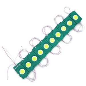 لمبة ليد للسيارات والدراجات والشاحنات - اضاءة ليد مناسبة لصالون السيارة والاضاءات الخلفية ومتعددة الاستخدامات - ليد مدور اخضر - 20 قطعة