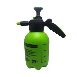مضخة رش يدوية بمكبس مسدس رش للحديقة وللنباتات والفناء والحشائش وللتنظيف المنزلي ولغسيل السيارات ، متعددة الاستخدامات - لون اخضر 2 لتر